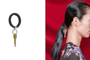 巴黎世家髮圈「綁金銀鑰匙在頭上」賣15800元　被掃空缺貨網愣：五金行配一副