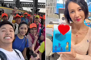 白沙屯媽祖遶境 女星「現金贊助1項目」男藝人揪妻徒步30km