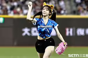 中職／李珠珢回到初見面大巨蛋開球 起亞虎好友擔心她在台灣生活