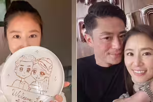 林心如「花式」放閃老公！喜獲甜蜜驚喜 霍建華沒露臉也能曬恩愛