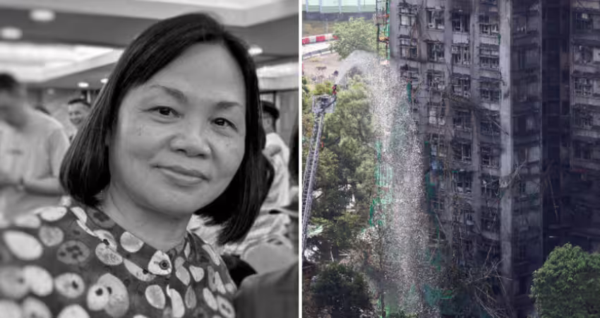 用生命救下4人1狗！香港大火女子逐戶拍門不幸罹難　家屬淚崩：她無悔