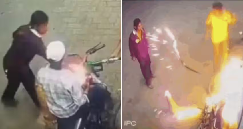 不爽在加油站被禁止抽菸！男子竟將「打火機扔油箱」