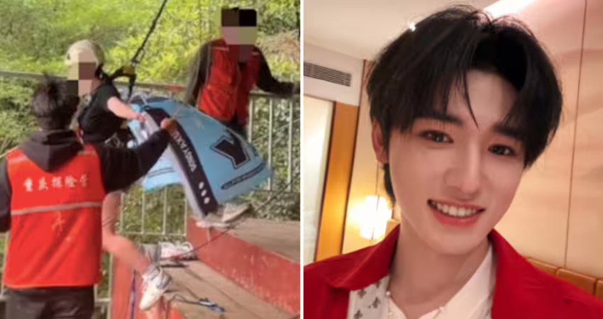 少女身披偶像應援旗！玩高空鞦韆身亡　男星悲痛發文了