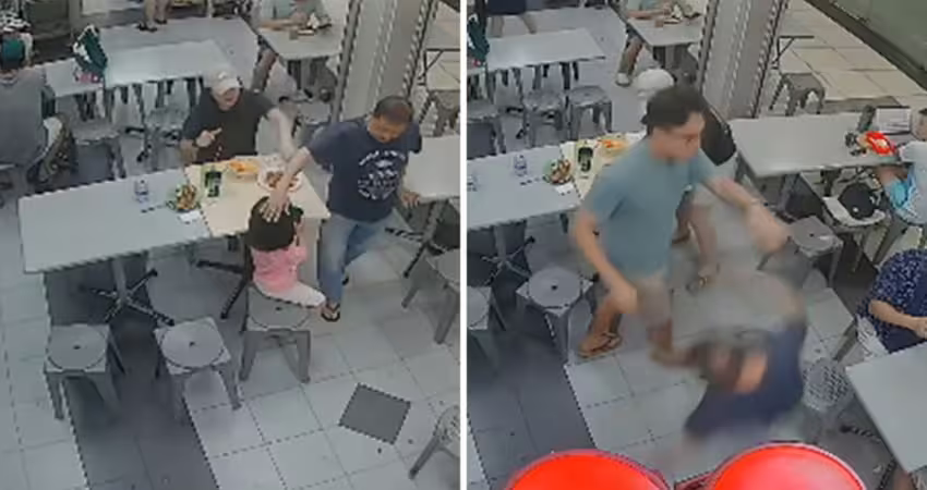 7旬伯擅摸女童頭　遭女童爸暴怒甩倒