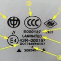 汽車玻璃上的標誌是啥意思?你肯定不知道