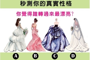 你覺得誰轉過來最漂亮?秒測你的真實性格 
