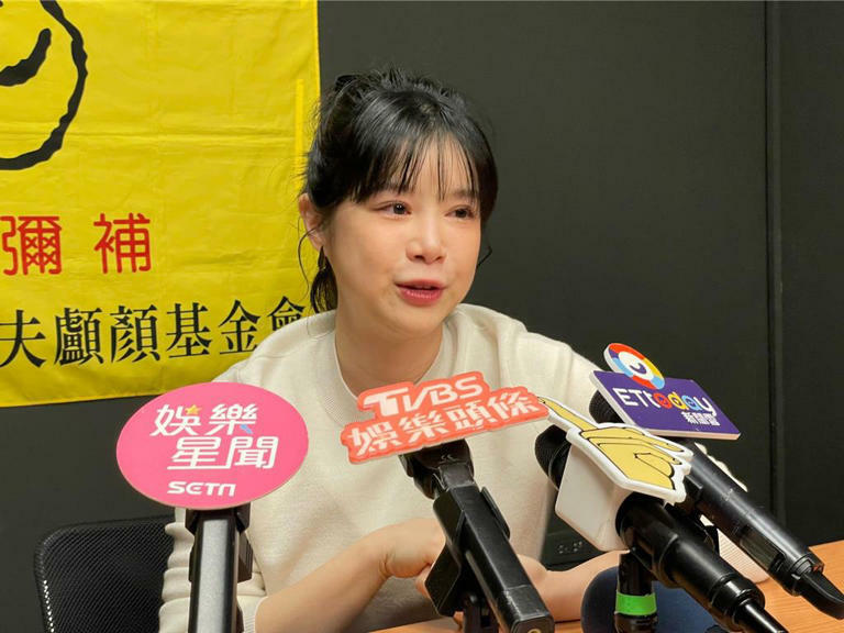 李佳穎談到謝謝寶寶「一直抓緊媽媽」哽咽紅眼眶。(林淑娟攝) 李佳穎談到謝謝寶寶「一直抓緊媽媽」哽咽紅眼眶。(林淑娟攝)