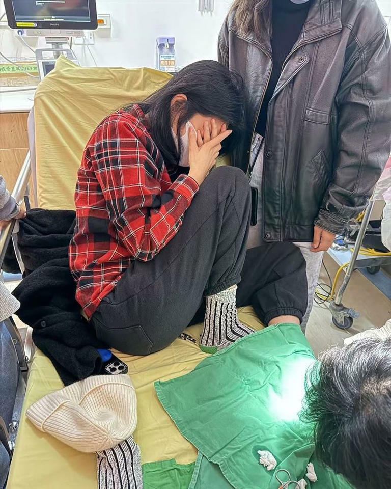 楊謹華在家出意外。(圖/翻攝自楊謹華IG) 楊謹華在家出意外。(圖/翻攝自楊謹華IG)