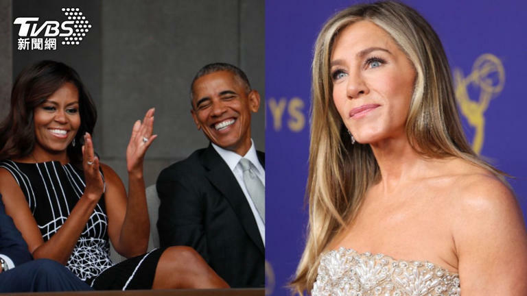 網瘋傳歐巴馬與珍妮佛·安妮斯頓(Jennifer Aniston)約會,但後者已反駁。(圖/達志影像美聯社) 網瘋傳歐巴馬與珍妮佛·安妮斯頓(Jennifer Aniston)約會,但後者已反駁。(圖/達志影像美聯社)