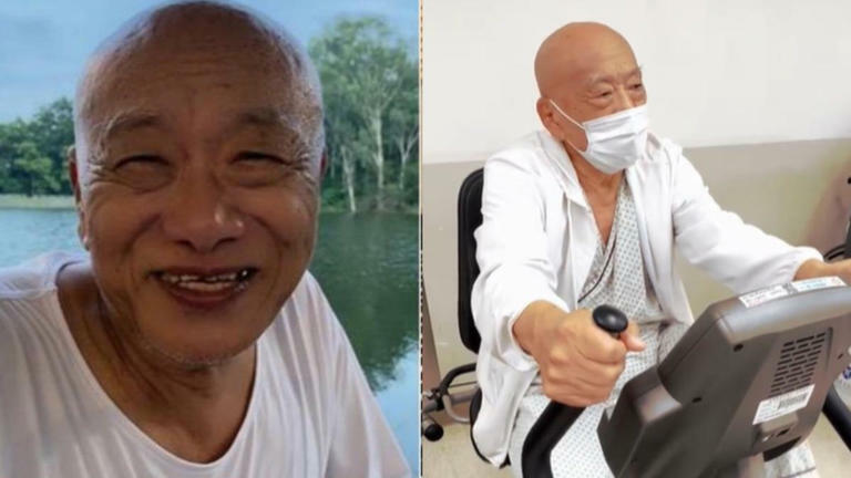 凌風二度中風後,首吐身體狀況。(圖/翻攝自凌風大哥抖音) 凌風二度中風後,首吐身體狀況。(圖/翻攝自凌風大哥抖音)