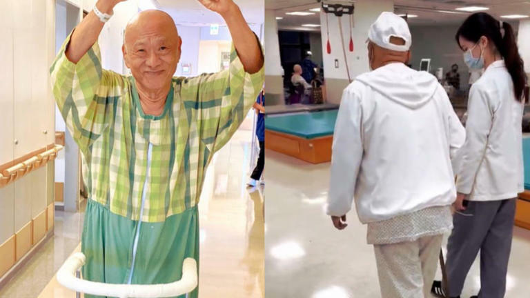 凌峰以樂觀心態對抗病魔。(圖/翻攝自凌峰大哥抖音) 凌峰以樂觀心態對抗病魔。(圖/翻攝自凌峰大哥抖音)