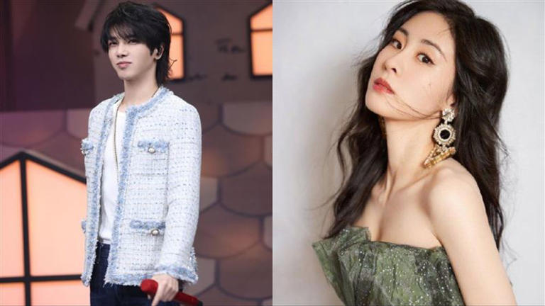 張碧晨(右)曾和華晨宇(左)交往,分手後瞞男方誕下一女。(圖/翻攝自微博) 張碧晨(右)曾和華晨宇(左)交往,分手後瞞男方誕下一女。(圖/翻攝自微博)