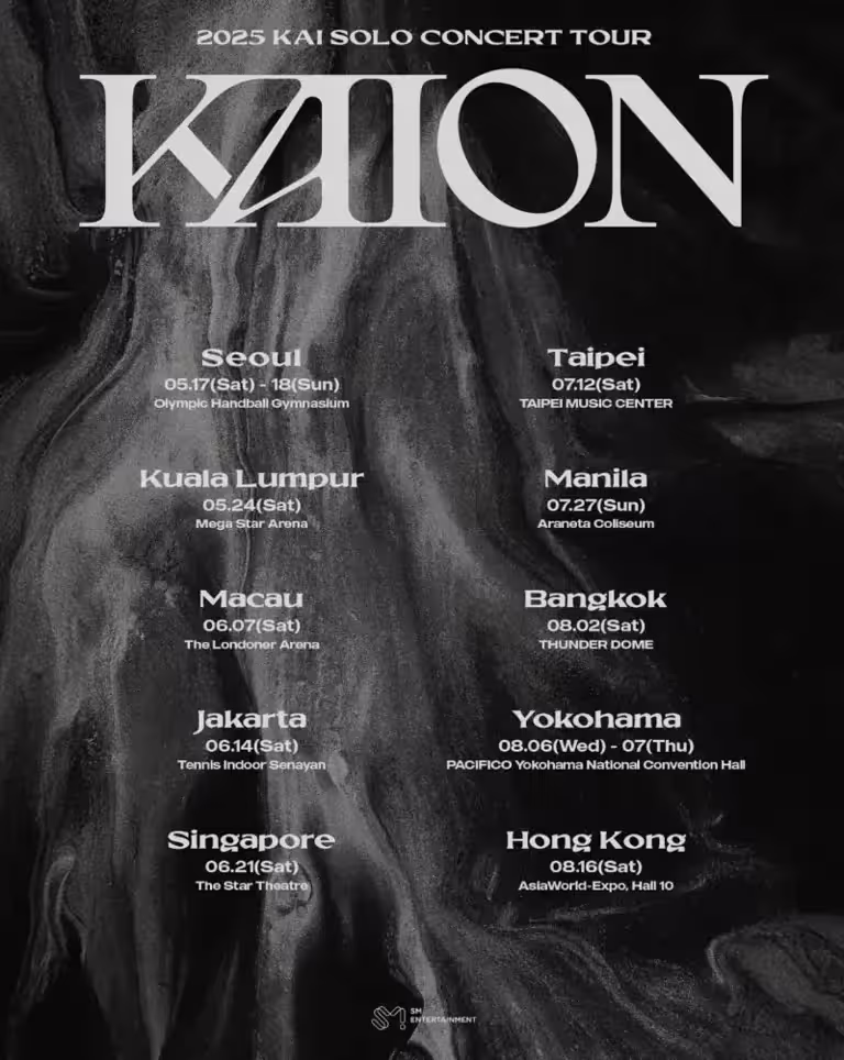 ▲所屬公司SM今日宣布Kai的巡迴演唱會日期,讓許多粉絲相當期待。(圖/EXO IG) ▲所屬公司SM今日宣布Kai的巡迴演唱會日期,讓許多粉絲相當期待。(圖/EXO IG)