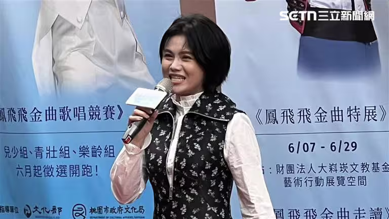 朱海君出席活動,面對媒體快閃離開。(圖/記者鄭尹翔攝影) 朱海君出席活動,面對媒體快閃離開。(圖/記者鄭尹翔攝影)