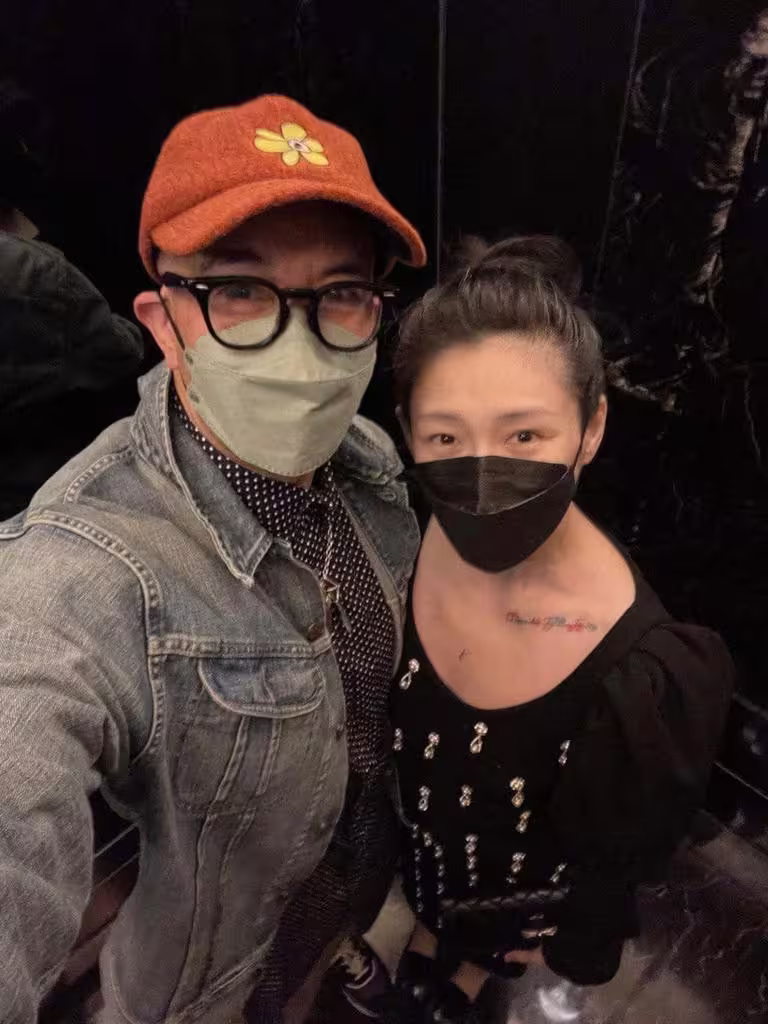 具俊曄和大S常在電梯裡拍照。(圖/IG@djkoo) 具俊曄和大S常在電梯裡拍照。(圖/IG@djkoo)