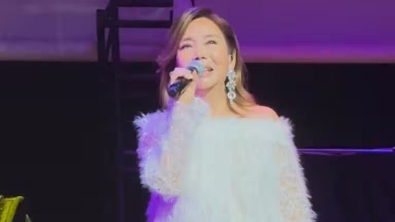 辛曉琪特別選唱和媽祖有關的歌曲〈I Promise 我一定會勇敢〉。(圖/雲凱娛樂工作室提供) 辛曉琪特別選唱和媽祖有關的歌曲〈I Promise 我一定會勇敢〉。(圖/雲凱娛樂工作室提供)
