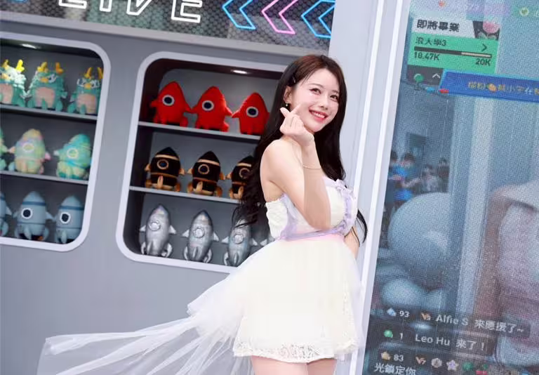 李雅英12日出席星浪派對。(謝采恩攝) 李雅英12日出席星浪派對。(謝采恩攝)
