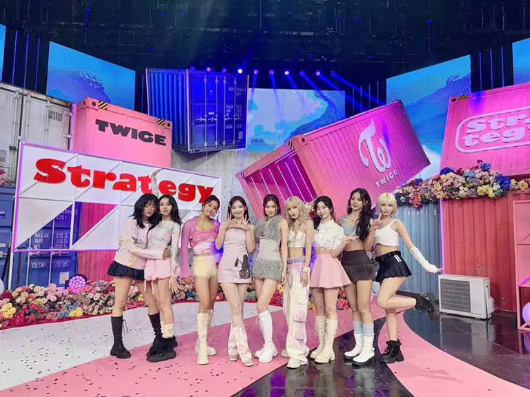 女團TWICE還沒來過台灣。(圖/翻攝自TWICE官方 IG) 女團TWICE還沒來過台灣。(圖/翻攝自TWICE官方 IG)