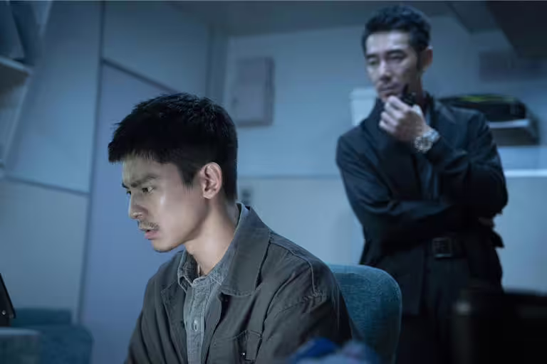 林柏宏在《96分鐘》中突破形象演出拆彈專家,身心靈都挑戰極限。(華影國際提供) 林柏宏在《96分鐘》中突破形象演出拆彈專家,身心靈都挑戰極限。(華影國際提供)