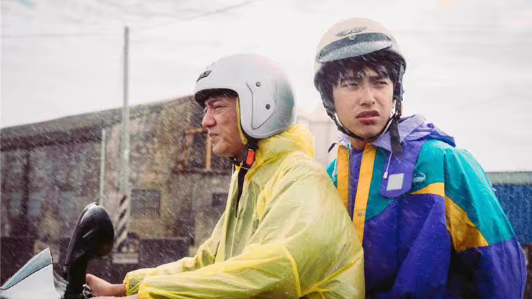 《我家的事》由藍葦華(左)跟曾敬驊主演。(北影提供) 《我家的事》由藍葦華(左)跟曾敬驊主演。(北影提供)