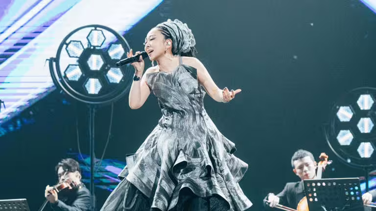 米希亞氣勢全開讓人雞皮疙瘩。(圖/©Rhythmedia) 米希亞氣勢全開讓人雞皮疙瘩。(圖/©Rhythmedia)