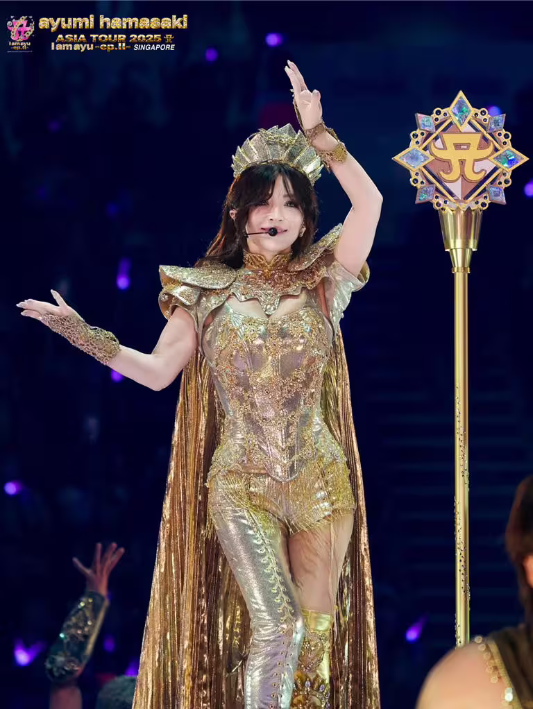 濱崎步不論是顏值、歌聲還是體力都維持在巔峰。(大步整合行銷提供) 濱崎步不論是顏值、歌聲還是體力都維持在巔峰。(大步整合行銷提供)