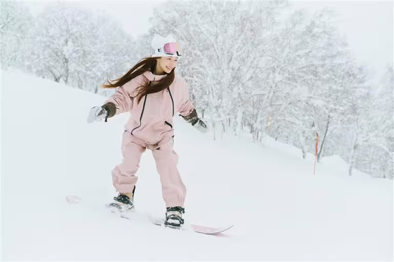 Yuri陳洛心考取滑雪教練執照。(圖／真心人電影提供)