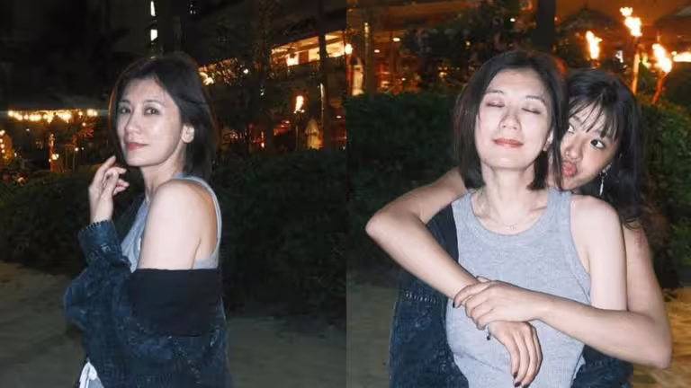 賈靜雯曬出與大女兒梧桐妹的合照,母女間的感情讓人羨慕。(圖/翻攝自賈靜雯IG) 賈靜雯曬出與大女兒梧桐妹的合照,母女間的感情讓人羨慕。(圖/翻攝自賈靜雯IG)