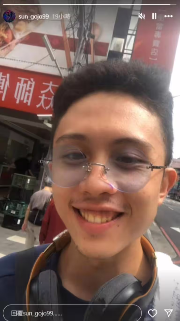 孫安佐近期突然在IG限時動態上傳自拍影片，並用英文向粉絲表示：「即將去做某件事」。（圖／翻攝自孫安佐IG）