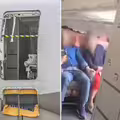 男乘客飛行中「打開飛機緊急出口」 多人送醫！他下場慘了