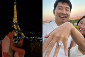 快訊／《尚氣》劉思慕巴黎求婚成功！ 台裔女友曬「超大鴿子蛋」鑽戒放閃
