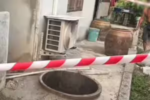 女子踩破化糞池蓋跌落　孫女糞坑驚見遺體崩潰