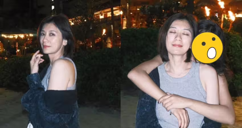賈靜雯曬海灘美照竟被「攝影師環抱」！甜誇：帶著愛拍攝