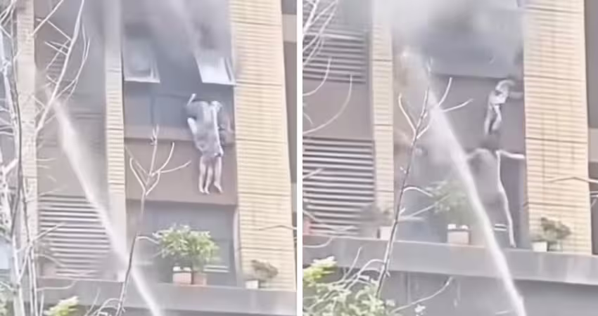 火災受困窗外　母女慘雙雙墜樓