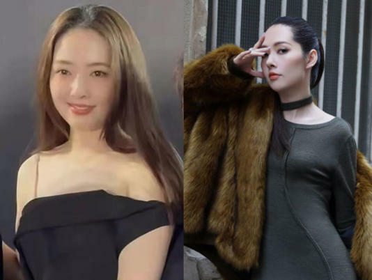 郭碧婷之前上節目被說變胖(左),日前現身巴黎時裝週,被讚減重成功(右)。(圖/翻攝自微博) 郭碧婷之前上節目被說變胖(左),日前現身巴黎時裝週,被讚減重成功(右)。(圖/翻攝自微博)