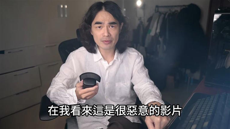 DK拍片開罵孫生。(圖/翻攝自異色檔案YouTube) DK拍片開罵孫生。(圖/翻攝自異色檔案YouTube)
