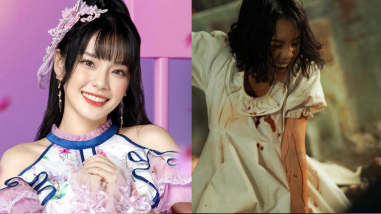 曾是清純女偶像的丘普朗阿瑞昆,在《邪降女帝》成為復仇女王。(圖/威視提供) 曾是清純女偶像的丘普朗阿瑞昆,在《邪降女帝》成為復仇女王。(圖/威視提供)