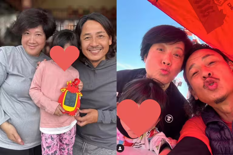 黃澤鋒58歲妻子陳麗麗宣布懷二胎。(圖/翻攝自briancfwong IG) 黃澤鋒58歲妻子陳麗麗宣布懷二胎。(圖/翻攝自briancfwong IG)