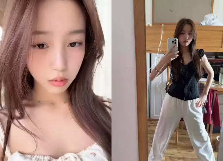 趙薇15歲女兒小四月。(圖/小四月小紅書) 趙薇15歲女兒小四月。(圖/小四月小紅書)