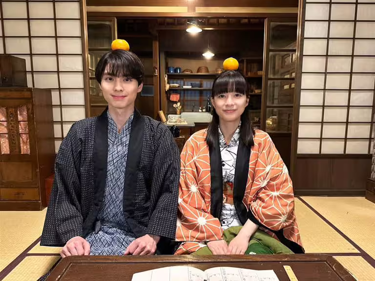 「江端夫婦」的日本除夕夜可愛花絮照。（圖／翻攝自官方IG）