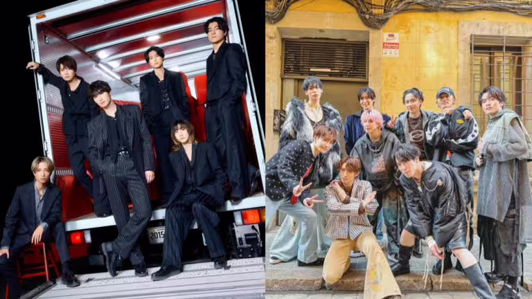 SixTONES(左)、Snow Man都在同一天出道。(圖/STARTO娛樂提供) SixTONES(左)、Snow Man都在同一天出道。(圖/STARTO娛樂提供)