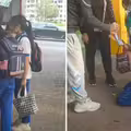 女學生掉200塊「老人撿走不還」　她下跪哭求：那是我的生活費