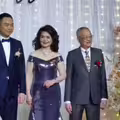 74歲侯麗芳娶媳婦！韓國瑜「台上證婚口誤」尷尬道歉