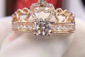 法國尚美巴黎女神皇冠款鑽戒獨特可拆分