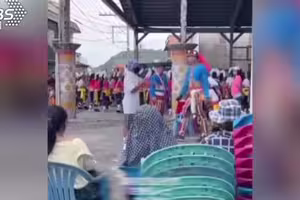 「帶歧視標題上傳影片」惹怒阿美族！落腮鬍男硬闖豐年祭被制止