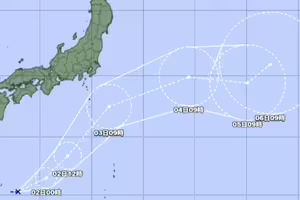 2颱共舞！颱風白鹿估今生成　最新路徑曝