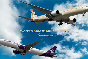 2026「最安全航空」評選出爐！台灣兩公司上榜