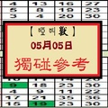 【啞叫獸】「今彩539」05月05日 獨碰參考!!~