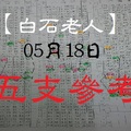 【白石老人】2017「六合彩」05月18日 5支參考