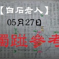 【白石老人】2017「今彩539」05月27日 獨踫參考